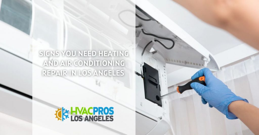 heating and air conditioning repair Los Angeles
